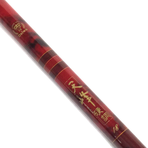 DAIWA 天峰 硬調 18 6本継 ヘラ竿 ヘラブナ 釣竿